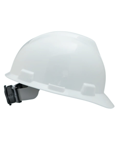 MSA 475358 V-GARD SLOTTED CAP WHITE