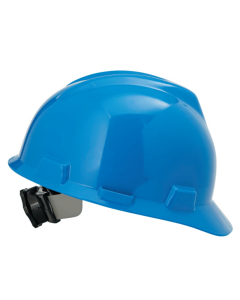 MSA 475359 V-GARD SLOTTED HARD CAP BLUE