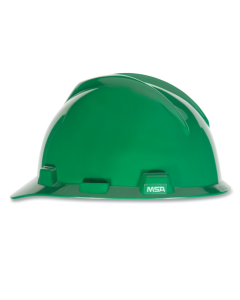 MSA 475362 V-GARD SLOTTED HARD CAP GREEN