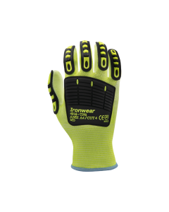 IRONWEAR 4916 TPR GLOVE, 13G HPPE/HI VIZ YELLOW