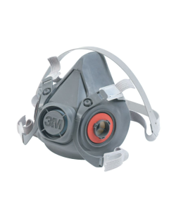 ORS 142-6300/07026 3M HALF FACEPIECE RESPIRATOR 6000 SERIES, LARGE, RESIST GASES, VAPORS, PARTICULATES, ADJUSTABLE STRAP, TPE