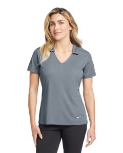 637165 Nike Women's Dri-FIT Vertical Mesh Polo