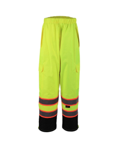 GSS 6715 MENS CLASS E TWO TONE RAIN PANTS YELLOW