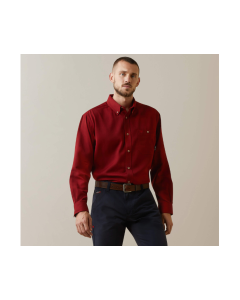 ARAIT 10043084 FR AIR INHERENT WORK SHIRT, RED HEATHER