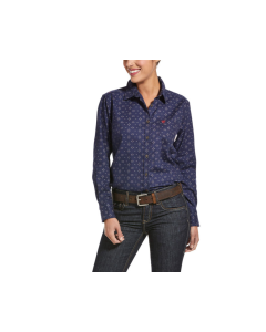 ARIAT 10033166 WOMENS FR SAYERS DURASTRETCH WORK SHIRT