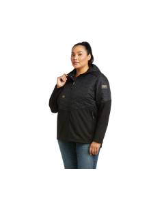ARIAT 10037511 WOMENS REBAR CLOUD 9 WATER RESISTANT INSULATED JACKET, BLK