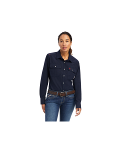 ARIAT 10041579 WOMENS FR FEATHERLIGHT WORK SHIRT