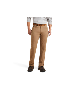 ARIAT 10043154 MENS FR M4 RELAXED CROSSFIRE STRAIGHT PANT, KHAKI
