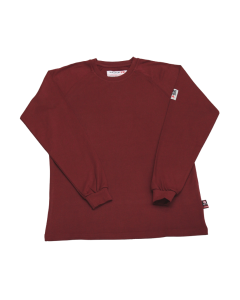 BLUE COLLAR FR BC0204FR-SY MENS 100% COTTON FR CREW NECK T-SHIRT SYRAH