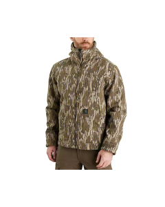 CARHARTT 105477 MENS SUPER DUX RELAXED FIT SHERPA-LINED CAMO ACTIVE JACKET, MOSSY OAK BOTTOMLAND CAMO