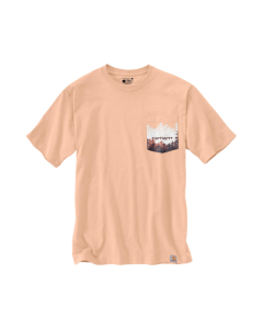 CARHARTT 105718 MEN'S RELAXED FIT HEAVYWEIGHT SS POCKET OUTDOORS GRAPHIC T-SHIRT