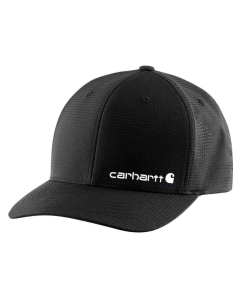 CARHARTT 105933 MEN'S FORCE LOGO GRAPHIC ADJUSTABLE HAT, BLACK