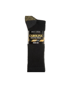 CAROLINA CA513 WORK BOOT SOCKS, BLACK
