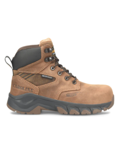 CAROLINA CA5679 WOMEN'S SAGE 6' COMP TOE WP SLIP RESIST WORK BOOT, BROWN