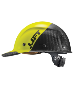 LIFT SAFETY HDF50C-19HC DAX CARBON FIBER FULL BRIM 50 YELLOW/BLACK