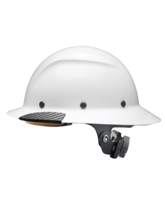 LIFT SAFETY HDF-15WG DAX FIBER RESIN FULL BRIM GLOSS WHITE