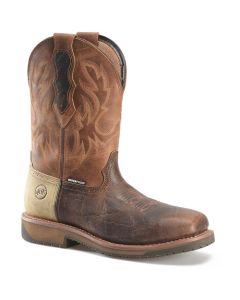 Dh6143 Double-H Mens 11" Waterproof Wide Square Composite Toe Roper