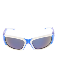 MCR FF328B FORCEFLEX FF3 BLUE/WHITE FRAME Z87 SAFETY GLASSES