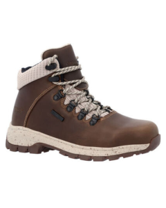 GEORGIA GB00556 EAGLE TRAIL WOMEN'S ALLOY TOE WATERPROOF HIKER BOOT, BROWN