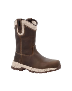 GEORGIA GB00557 EAGLE TRAIL WOMEN'S PULL-ON WORK BOOTS, BROWN