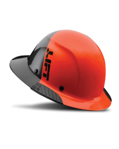 LIFT SAFETY HDF50C-19OC DAX CARBON FIBER FULL BRIM 50 ORANGE/BLACK