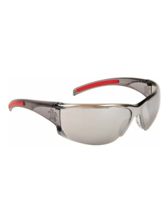 MCR HK117 HK1 SMOKE FRAME SILVER MIRROR LENS Z87 SAFETY GLASSES