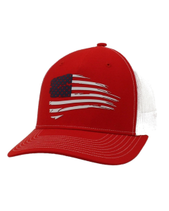 ARIAT A300047004 USA FLAG RED/WHITE PATRIOT CAP