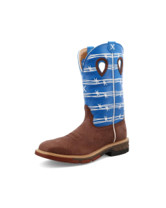 TWISTED-X MXBA001 MENS 12" ALLOY TOE WESTERN PULL ON WORK BOOTS