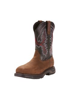 ARIAT 10024968 MENS WORKHOG XT WATERPROOF COMPOSITE TOE PULL ON WORK BOOTS