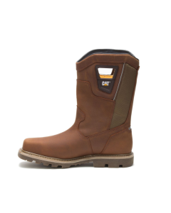 CATERPILLAR P91109 MENS STILLWELL WATERPROOF STEEL TOE PULL ON WORK BOOTS