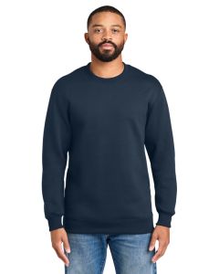 Pc107 Port & Co® Foundation Fleece Pullover Crewneck Sweatshirt