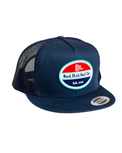 RED DIRT HAT CO RDHC246 RE-RIDE SNAP BACK, NAVY