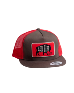 RED DIRT HAT CORDHC212 RED BROWN ORIGINAL BALL CAP