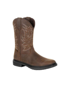 ROCKY RKW0277 MENS 11" COMPOSITE TOE PULL ON WORK BOOTS