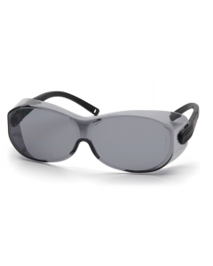 PYRAMEX S7520SJ BLACK-GRAY Z87 SAFETY GLASSES