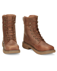 JUSTIN SE468 MENS 8" RUSH COMPOSITE TOE WORK BOOTS