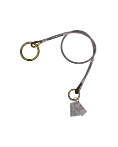KSTRONG UFA710104 WIRE CABLE SLING, 4FT, LARGE AND SMALL O-RINGS (ANSI)