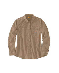 CARHARTT 104147 WOMENS FR FORCE RELAXED FIT LONG SLEEVE SHIRT