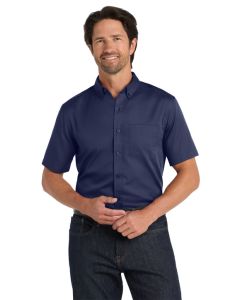 W809 Port Authority® Short Sleeve SuperPro React™ Twill Shirt